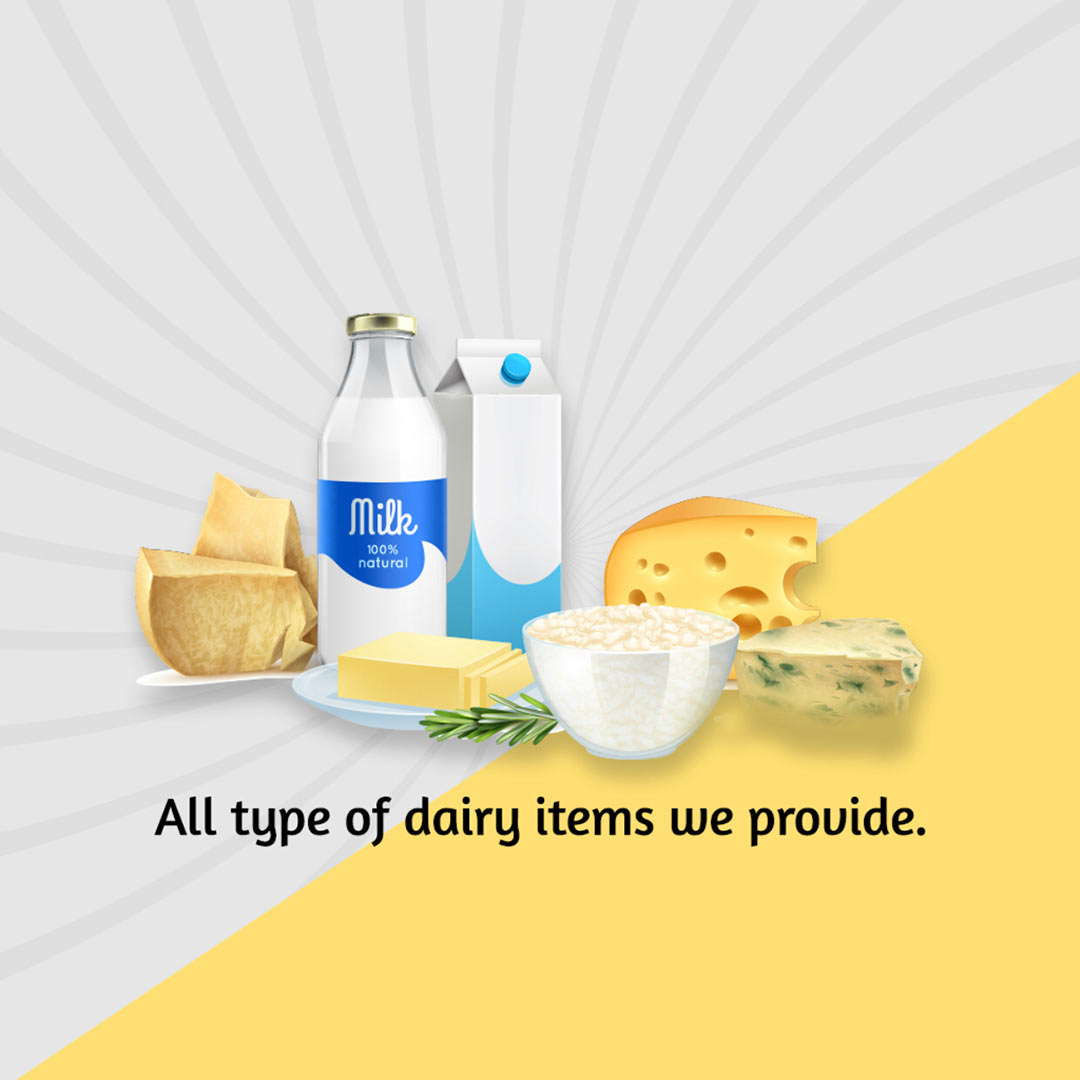 Dairy, Sweets & Ice Cream