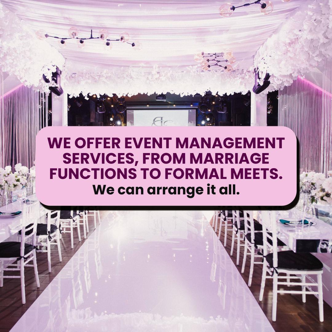 Event Management or Organizer