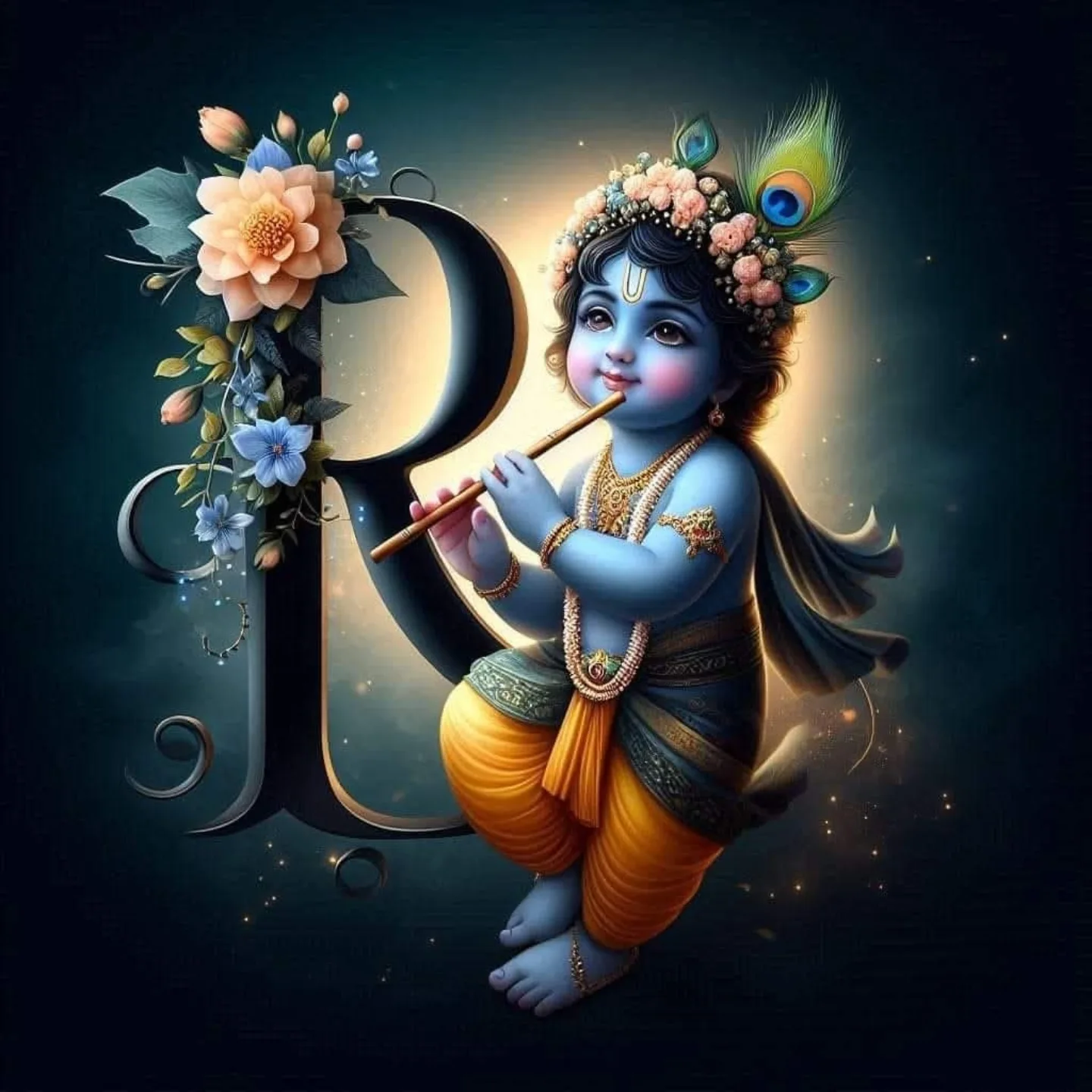 Krishna Janmashtami Alphabet