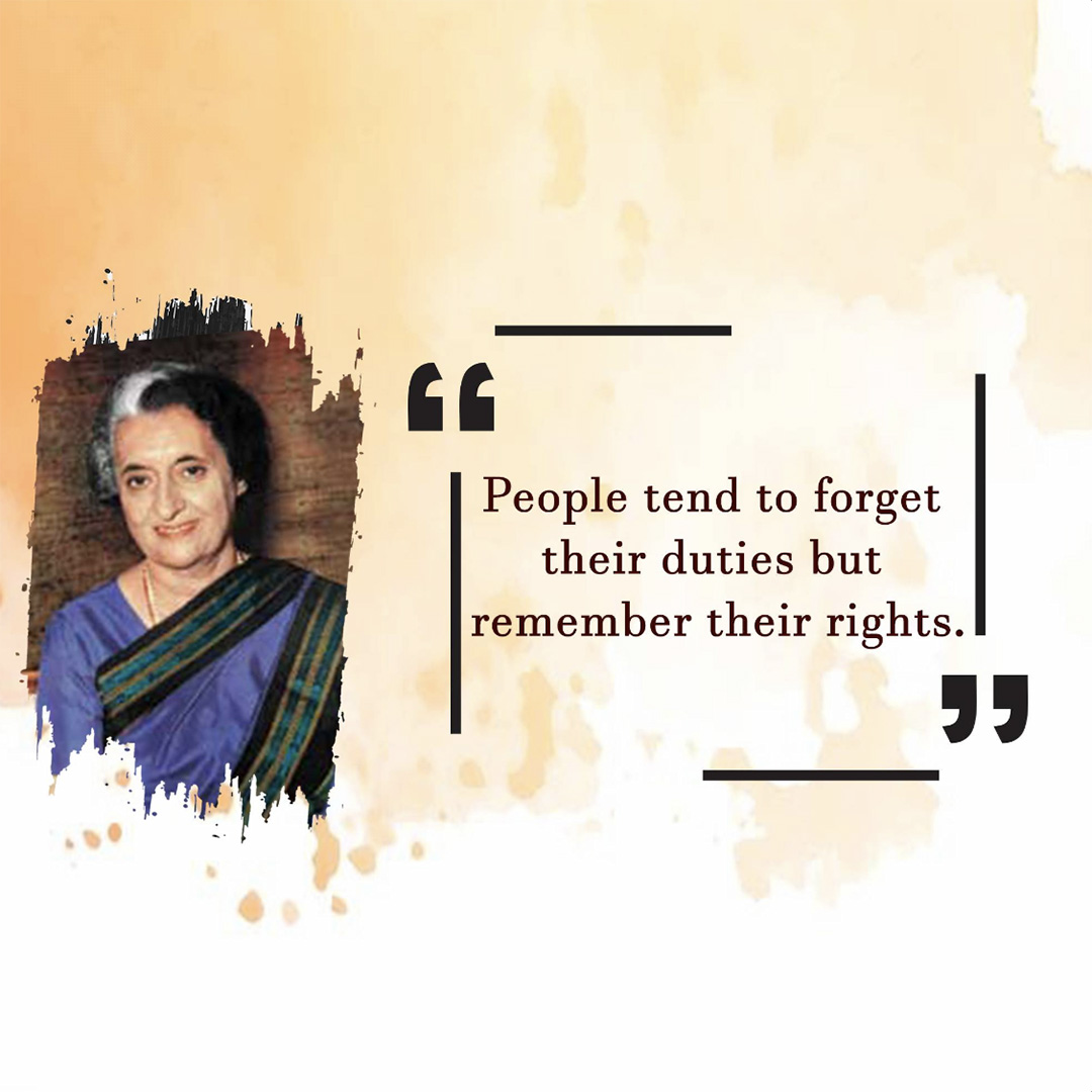 Indira Gandhi