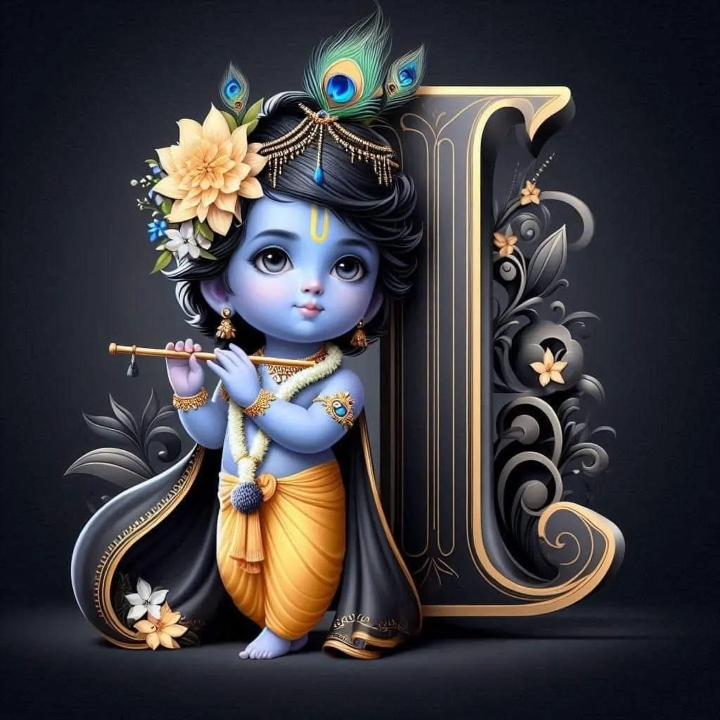Krishna Janmashtami Alphabet