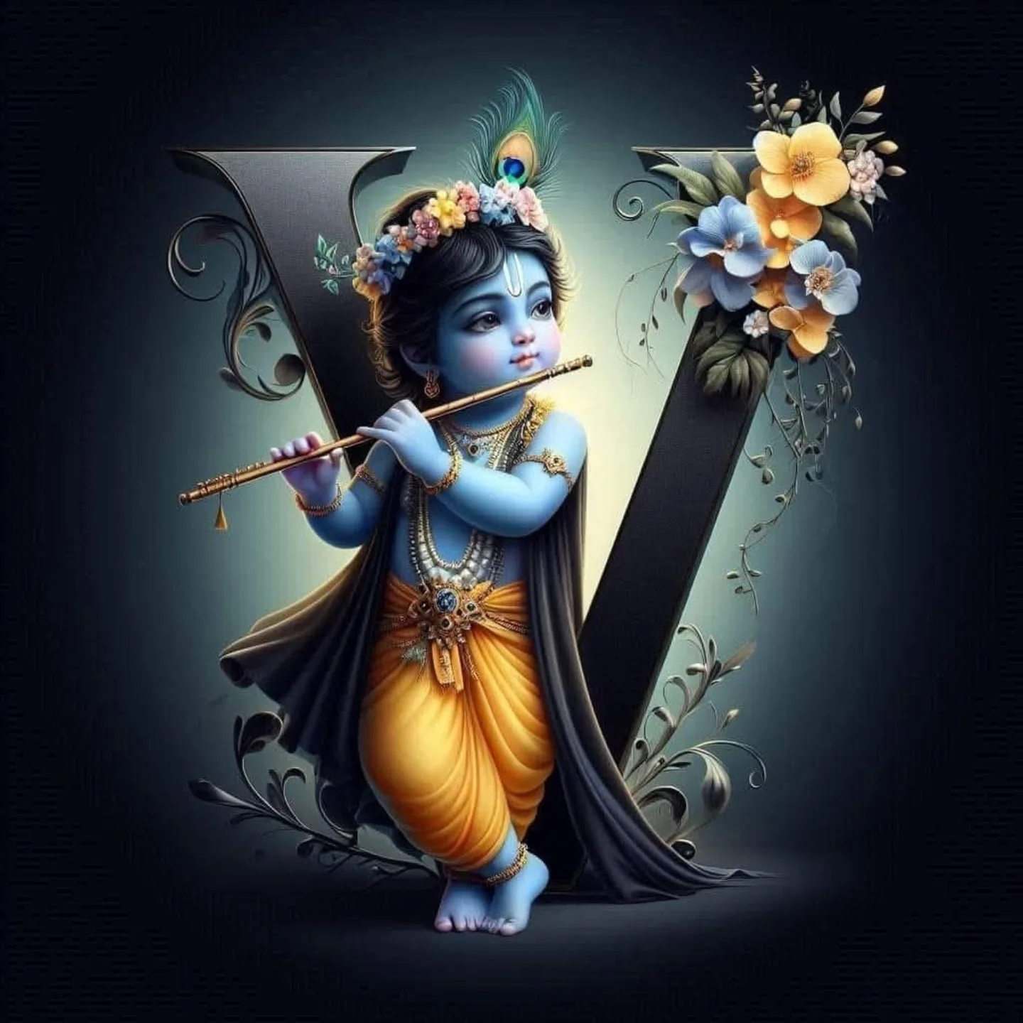 Krishna Janmashtami Alphabet