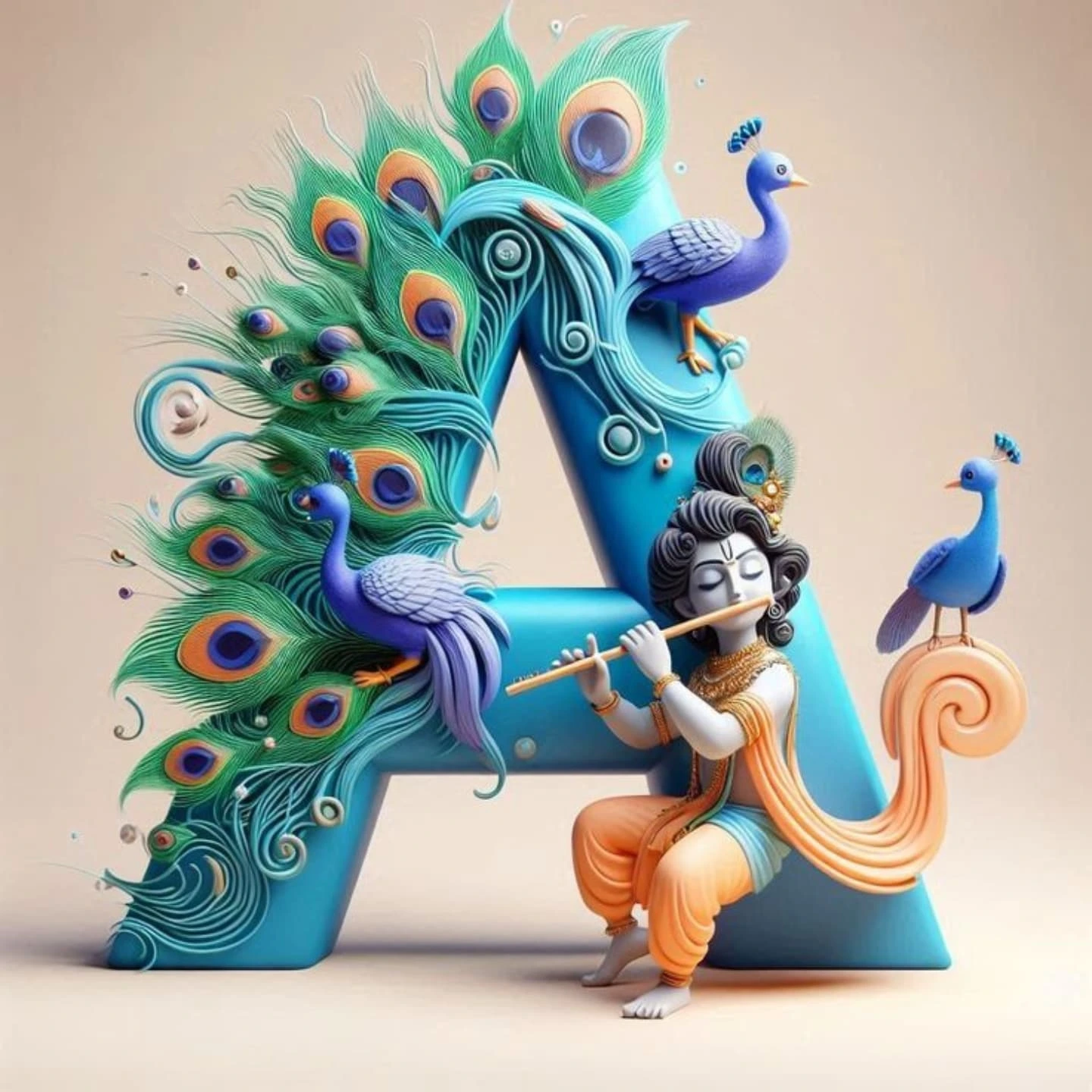 Krishna Janmashtami Alphabet