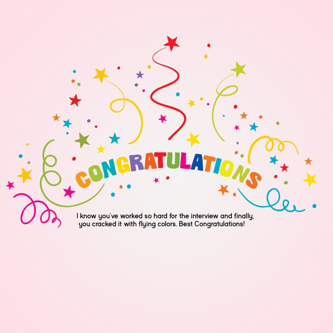 Congratulation