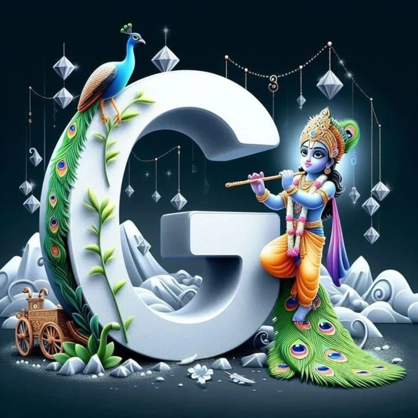Krishna Janmashtami Alphabet