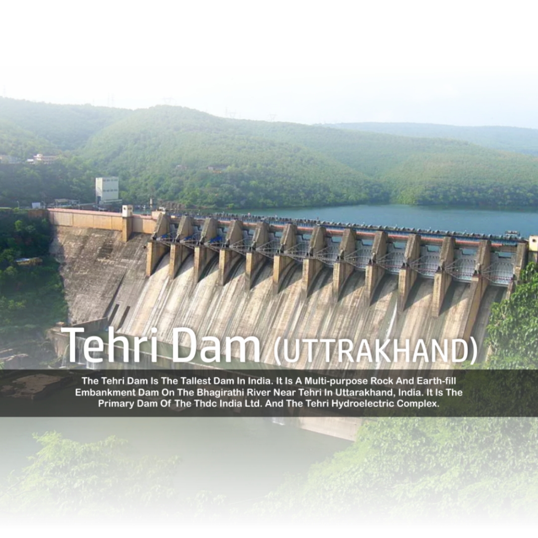 Indian Famous Dams