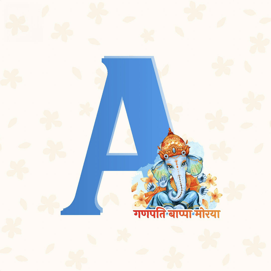 Ganpati Alphabet