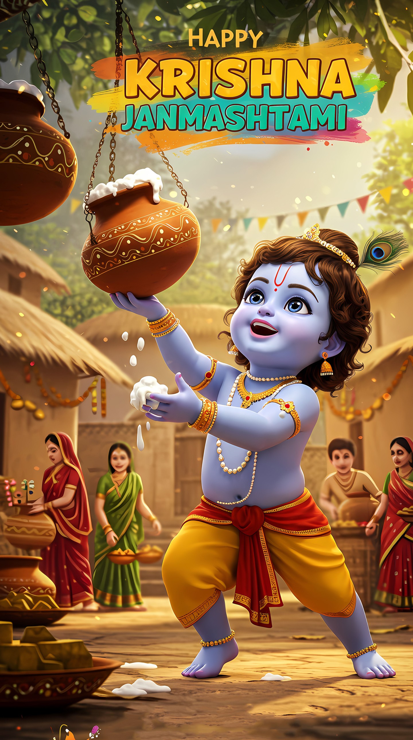 Krishna Janmashtami Story