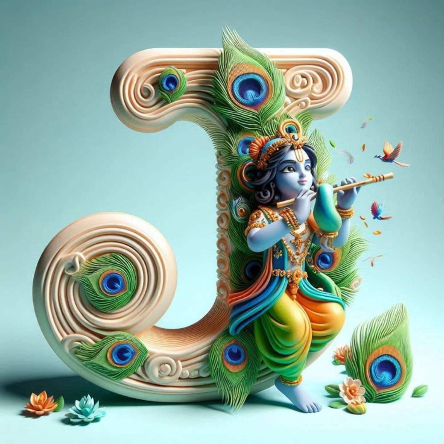 Krishna Janmashtami Alphabet