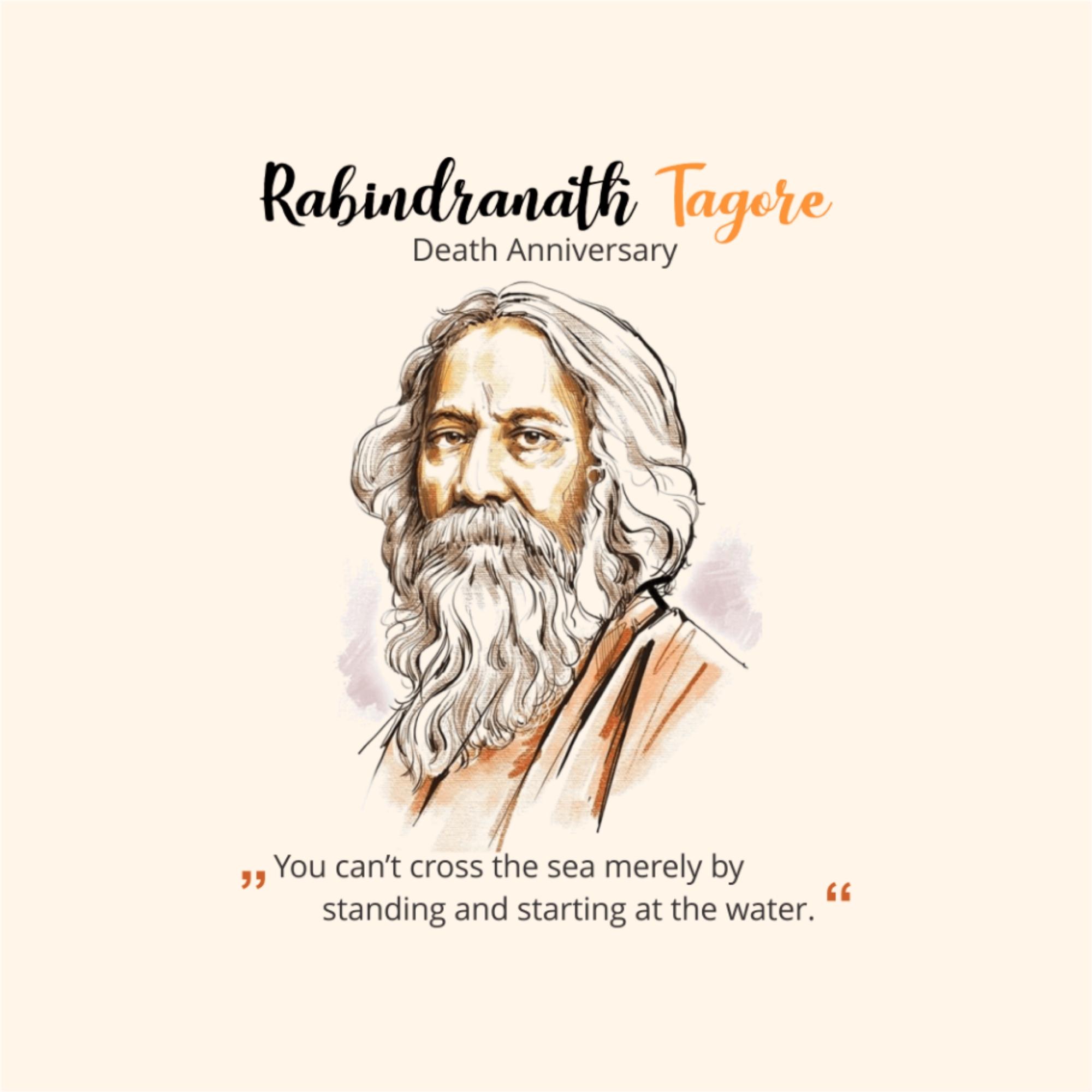Rabindranath Tagore Death Anniversary