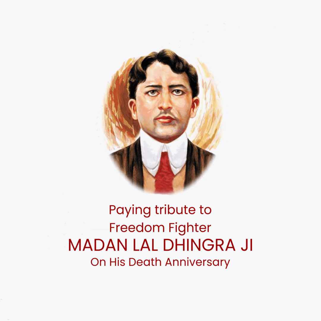 Madan Lal Dhingra Death Anniversary