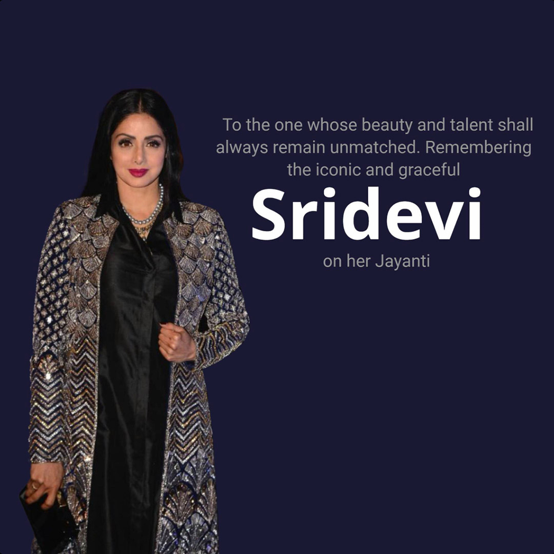 Shridevi Birth Anniversary