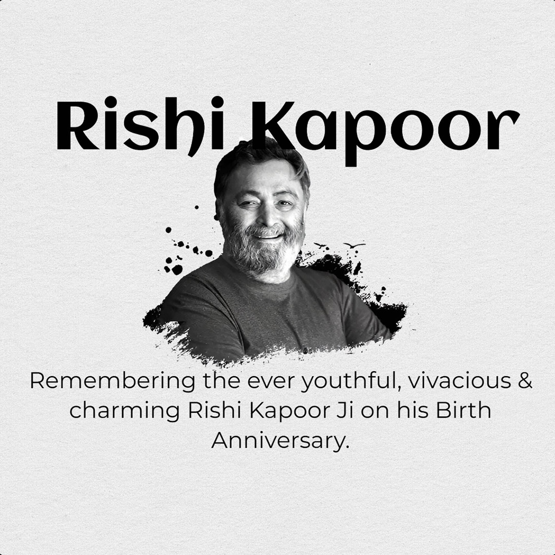 Rishi Kapoor Birth Anniversary