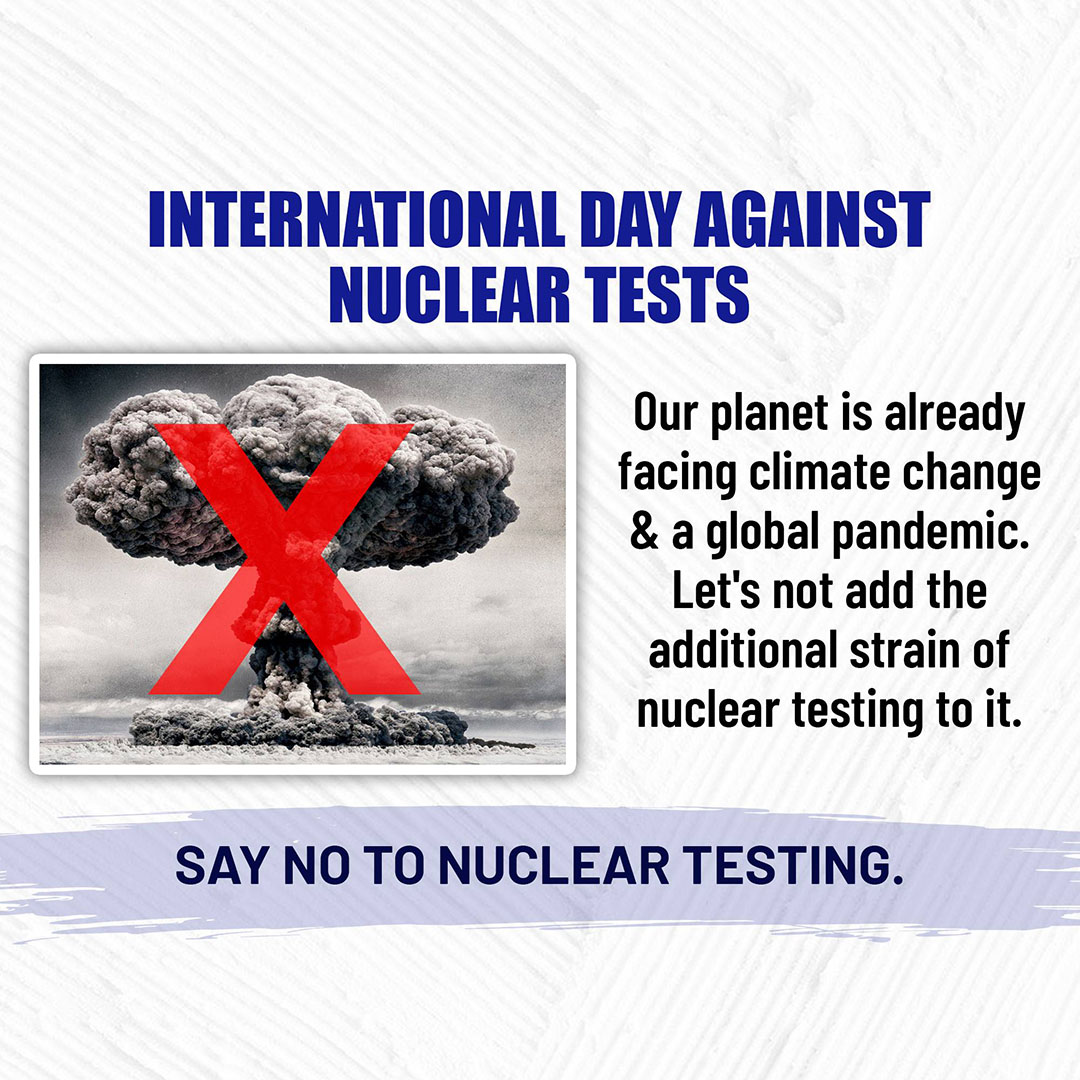 Day of Against Nuclear Tests Day