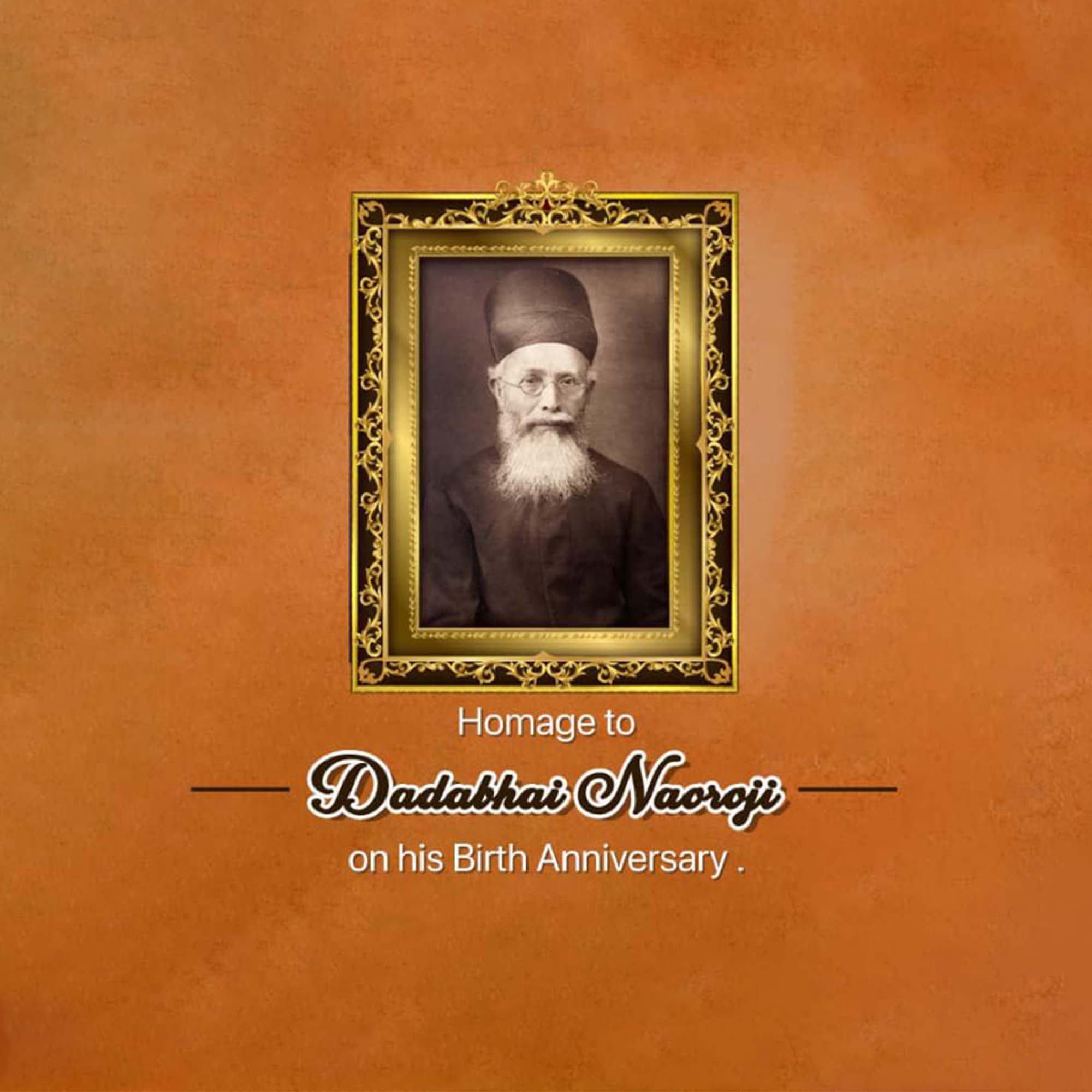 Dadabhai Navroji Birth Anniversary