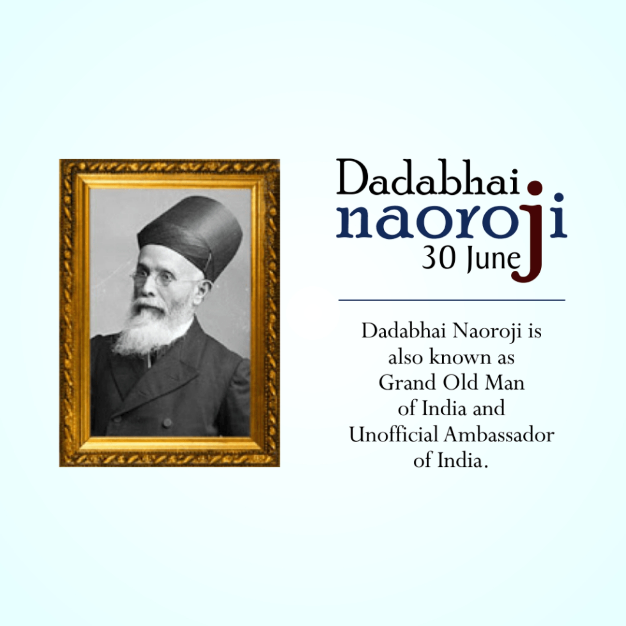 Dadabhai Navroji Birth Anniversary