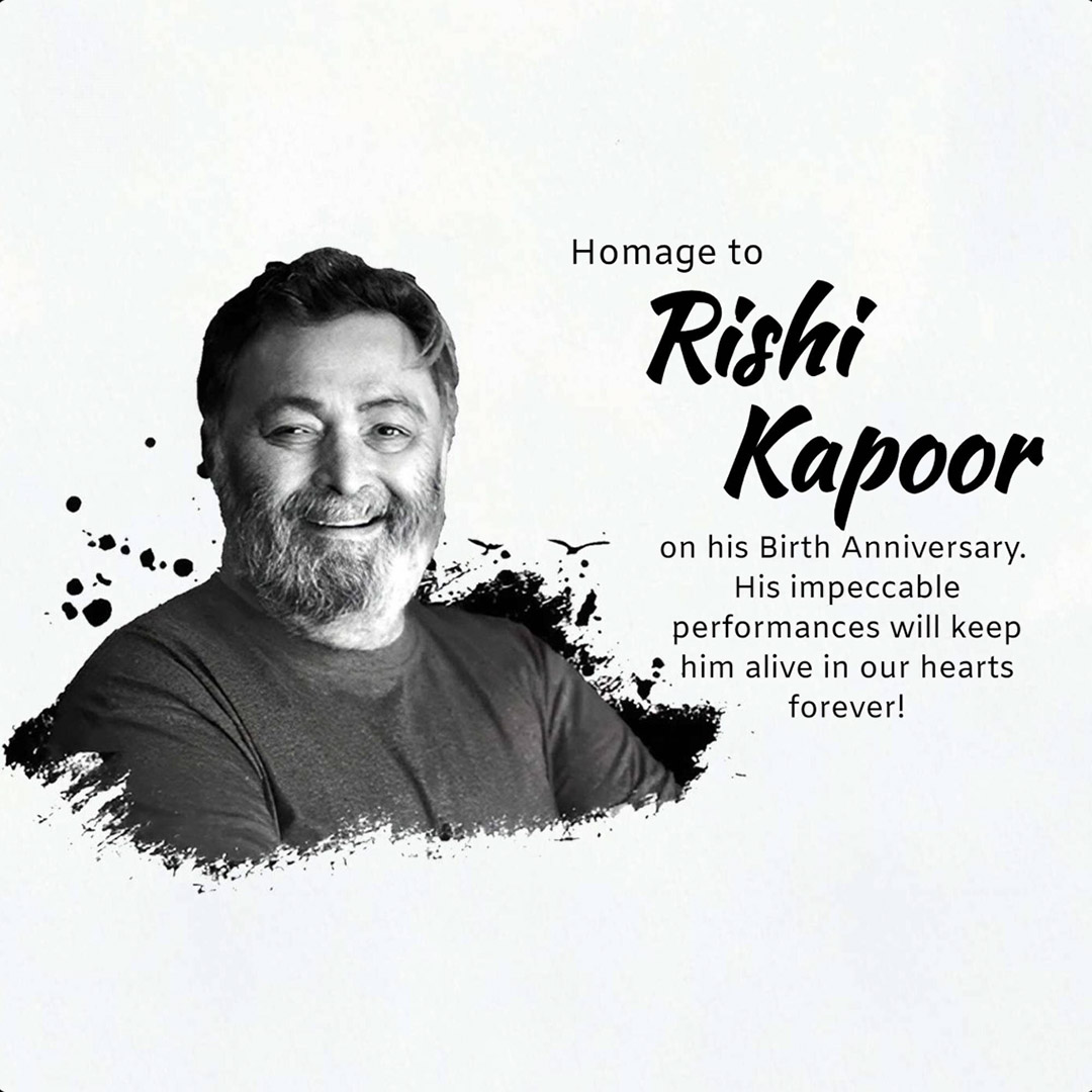 Rishi Kapoor Birth Anniversary