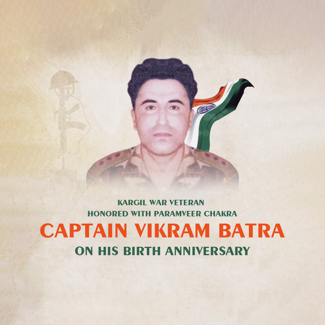 Vikram Batra Birthday Anniversary