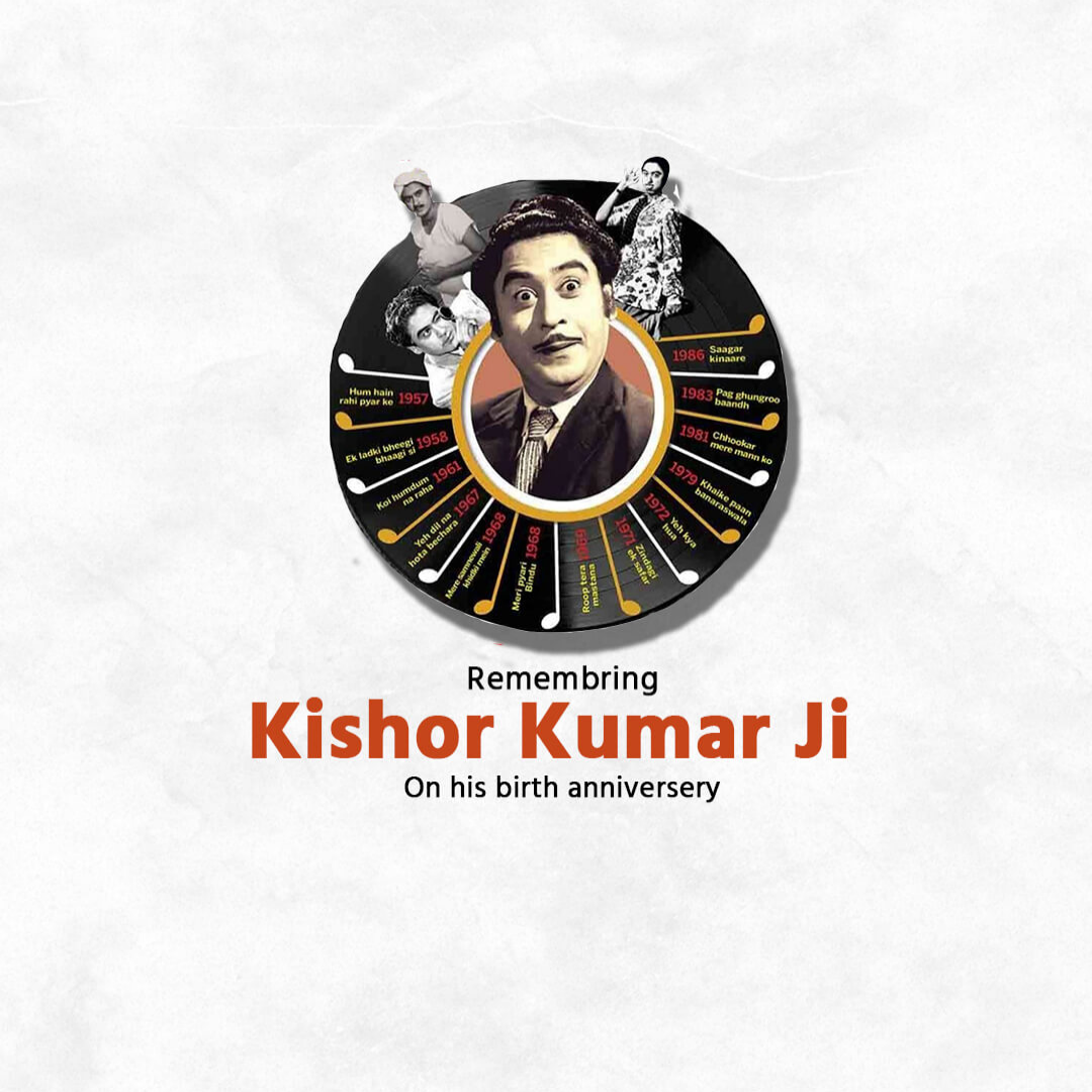 Kishore Kumar Happy Birthday