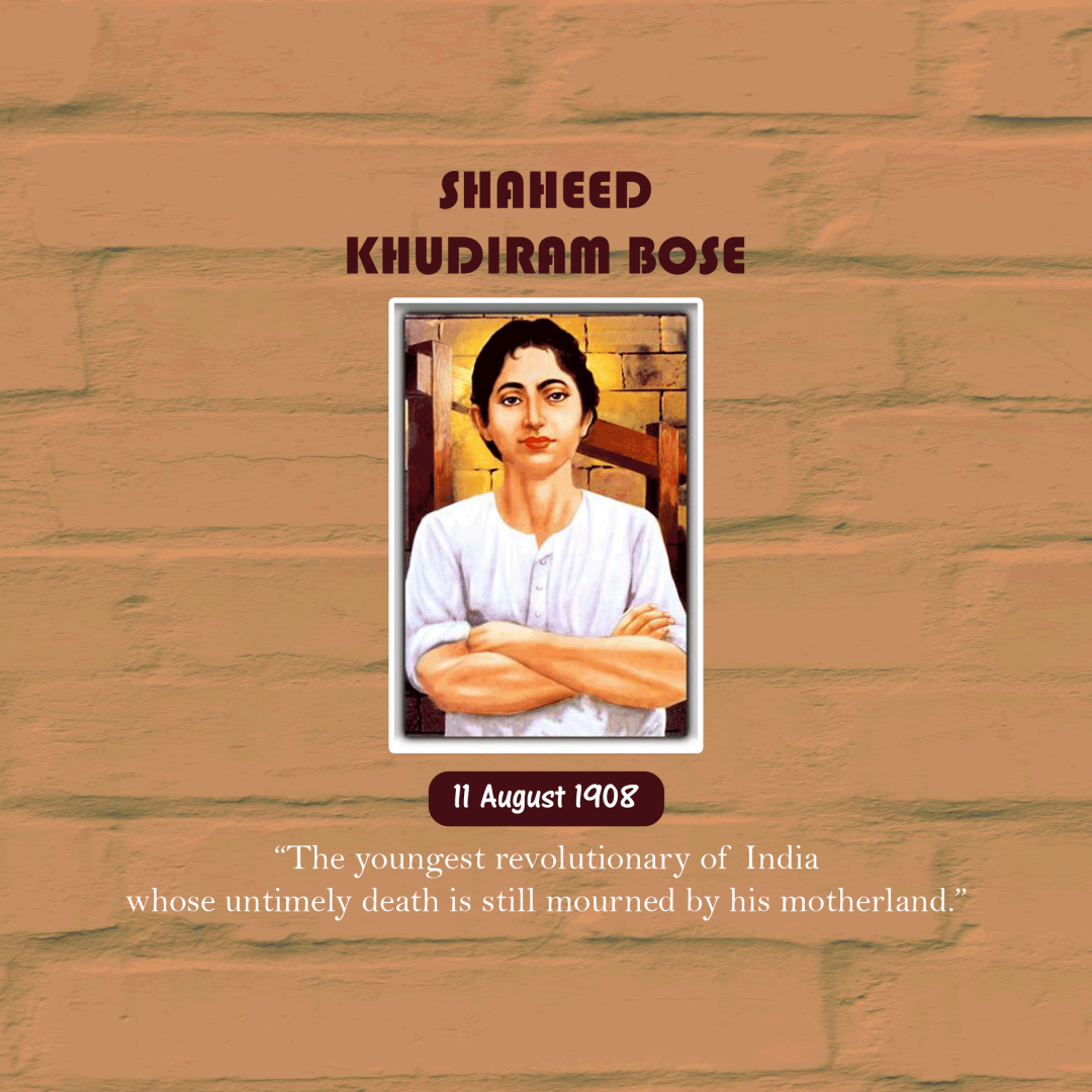 Khudiram Bose Death Anniversary