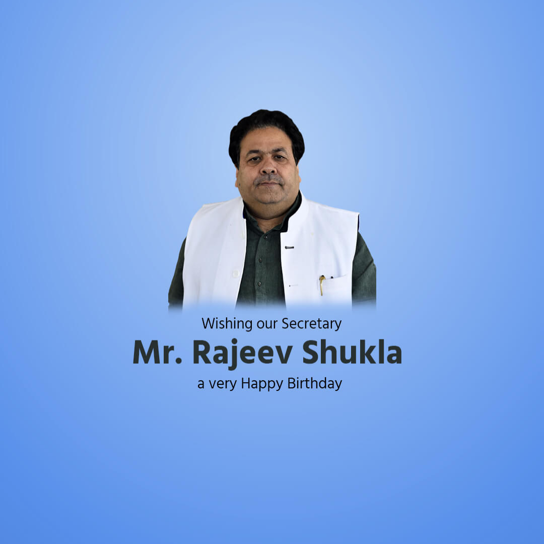 Rajeev Shukla Birthday