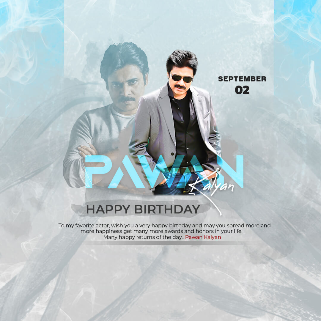 Pawan Kalyan Happy Birthday