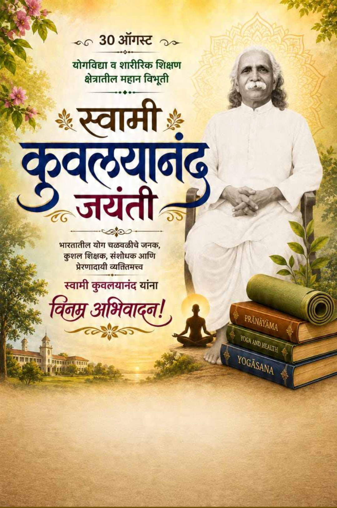 30 Aug दिनविशेष