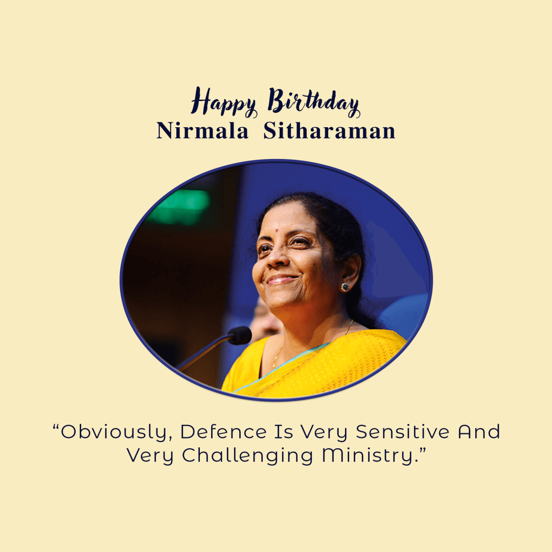 Niramala Sitaraman Birthday