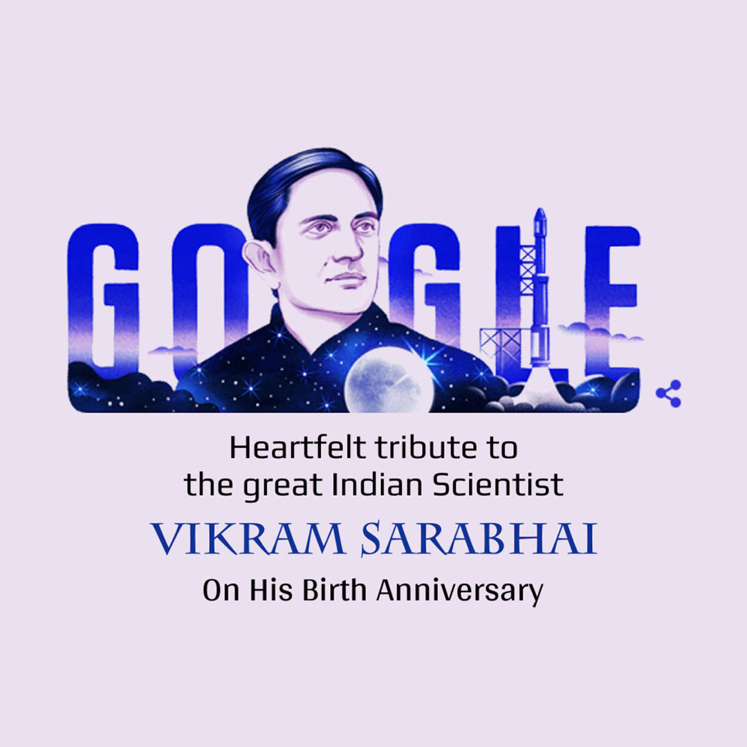 Vikram Sarabhai Birth Anniversary