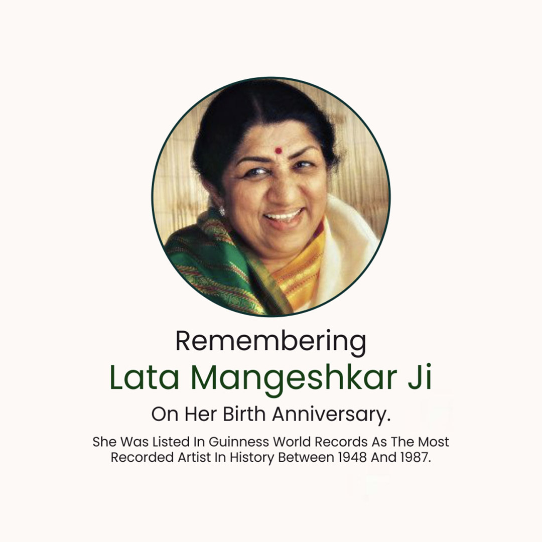Lata Mangeshkar jayanti