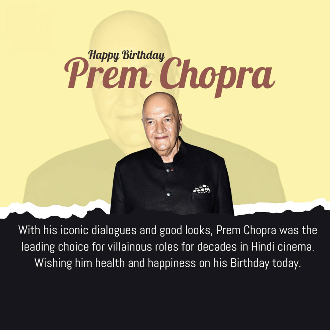 Prem Chopra Birthday