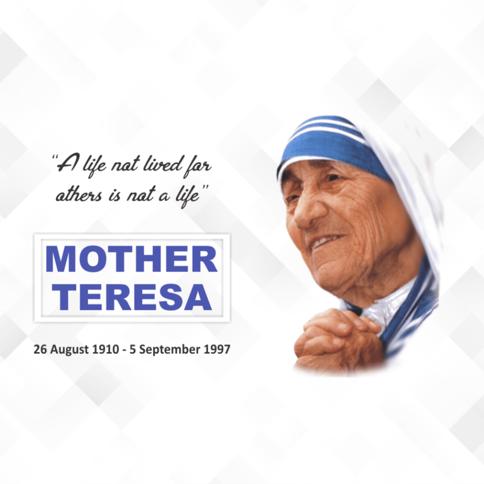 Mother Teresa Death Anniversary