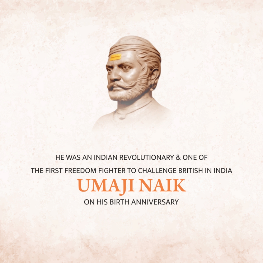 Umaji Naik Birth Anniversary