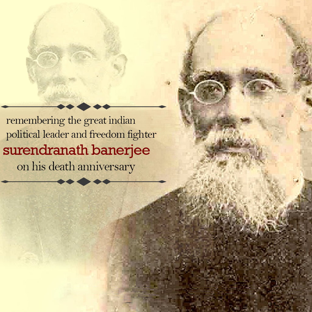 Surendranath Banerjee Death Anniversary