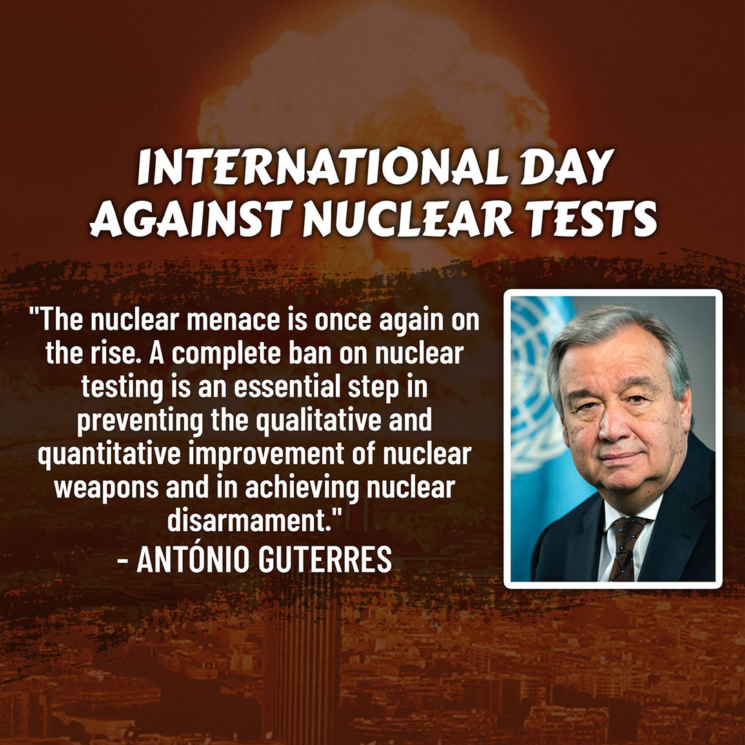Day of Against Nuclear Tests Day