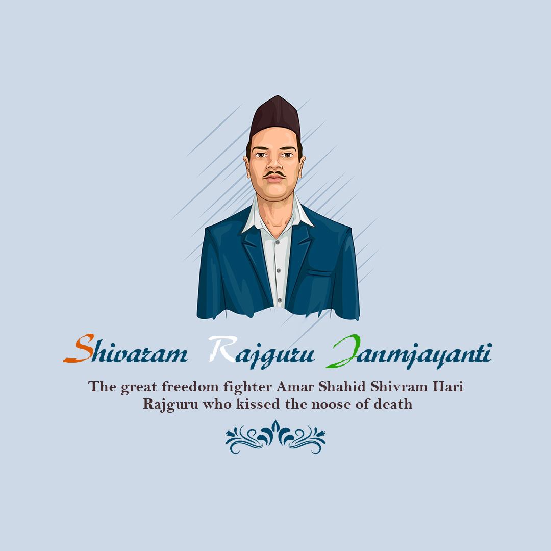 Shivaram Hari Rajguru Birth Anniversary