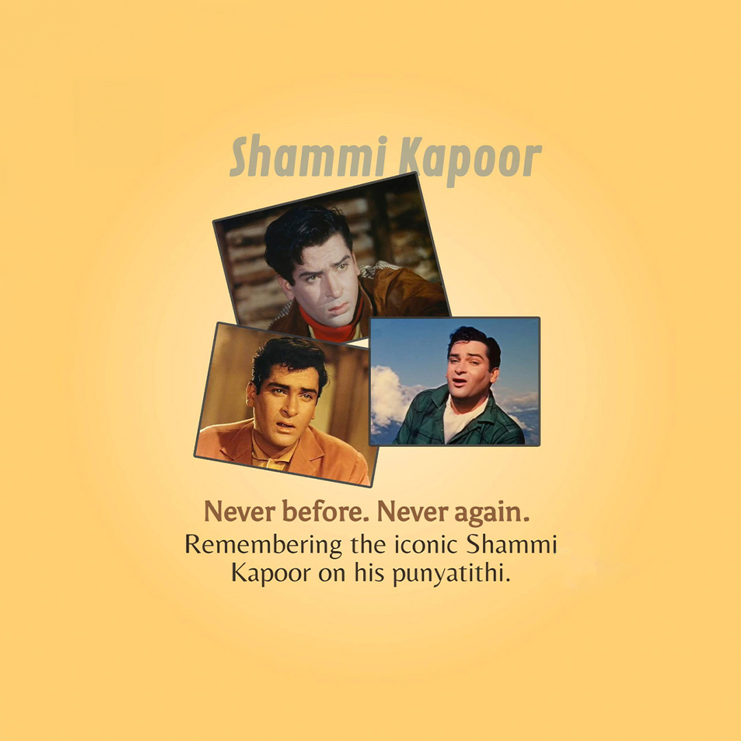 Shammi Kapoor Death Anniversary