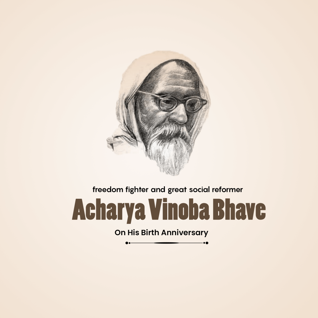 Vinoba Bhave Birth Anniversary