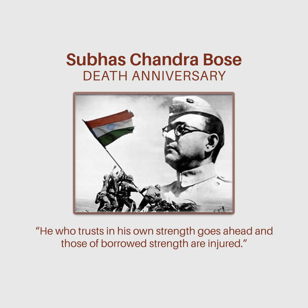 Subha Chandra Bose Death Anniversary