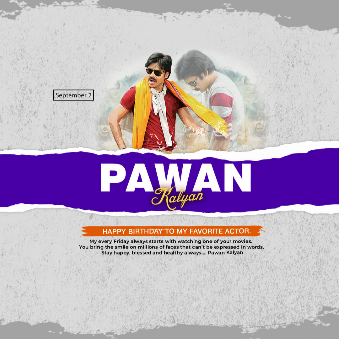 Pawan Kalyan Happy Birthday