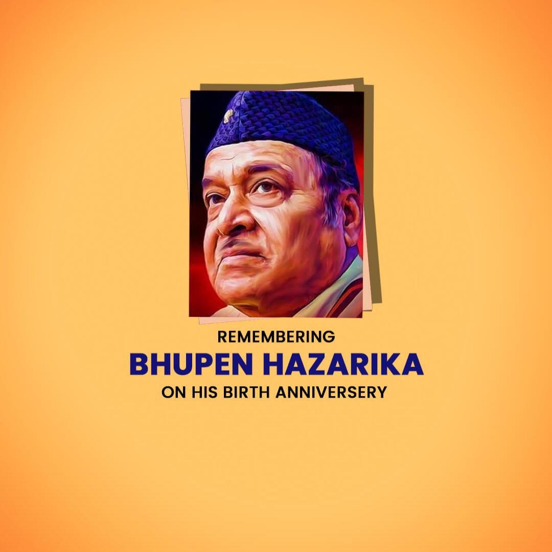 Bhupen Hazarika Birth Anniversary