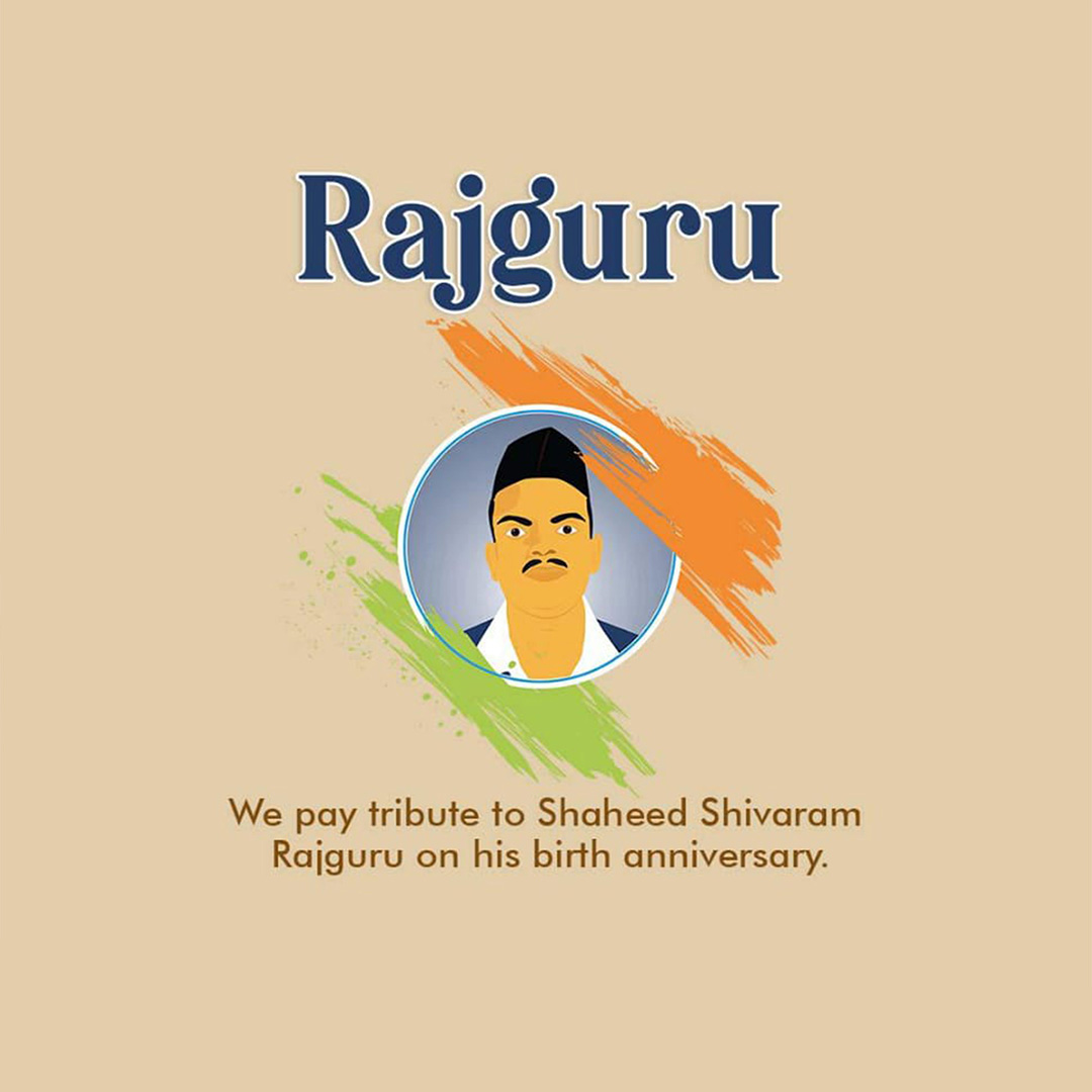 Shivaram Hari Rajguru Birth Anniversary