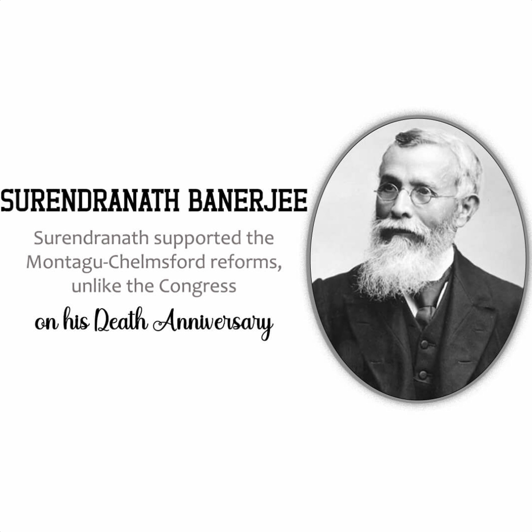 Surendranath Banerjee Death Anniversary