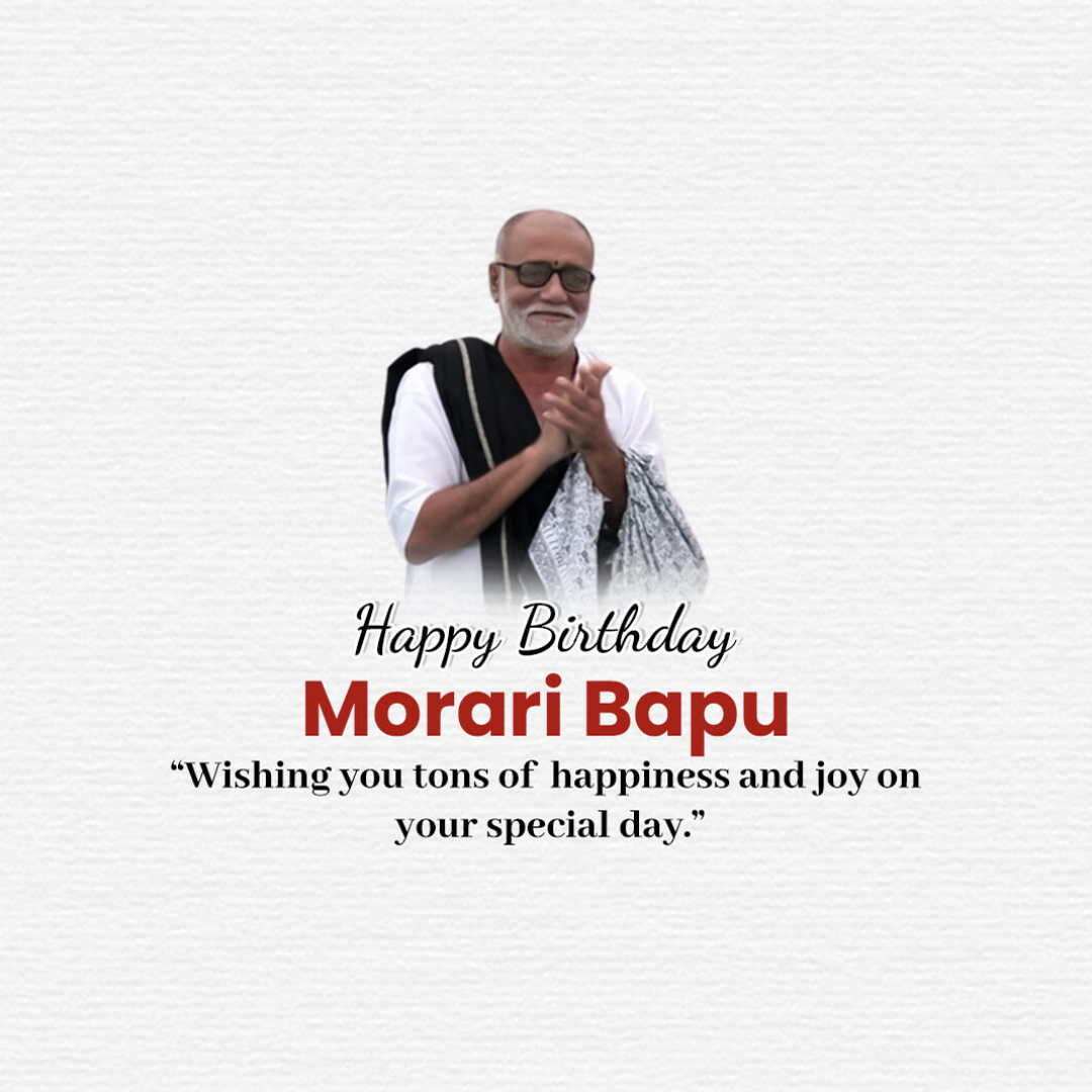 Morari Bapu Birthday