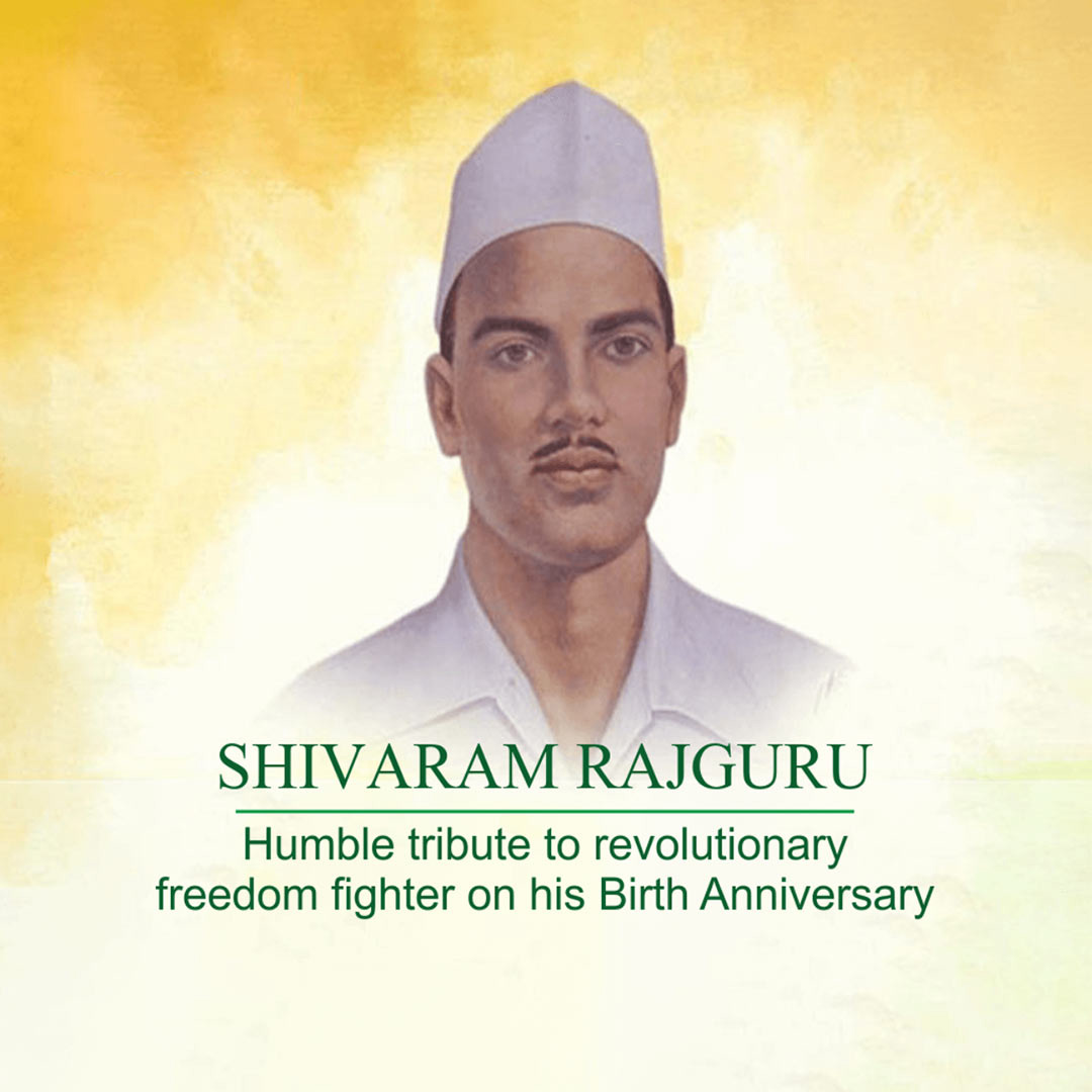 Shivaram Hari Rajguru Birth Anniversary