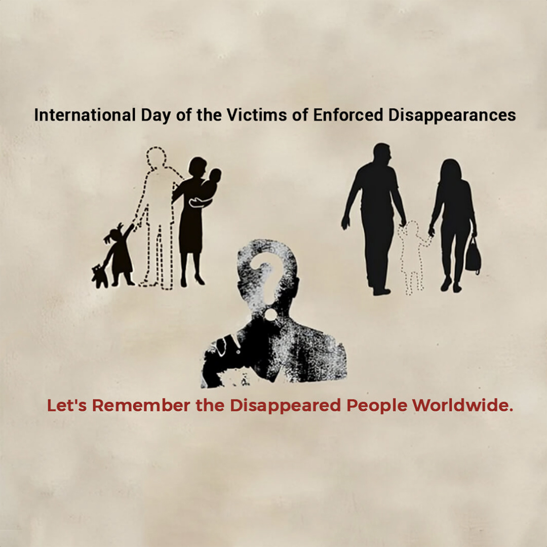 Victims of Enforced Disappearances Day