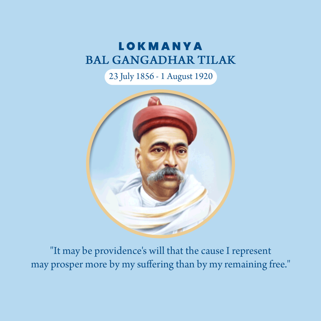 Bal Gangadhar Tilak Death Anniversary