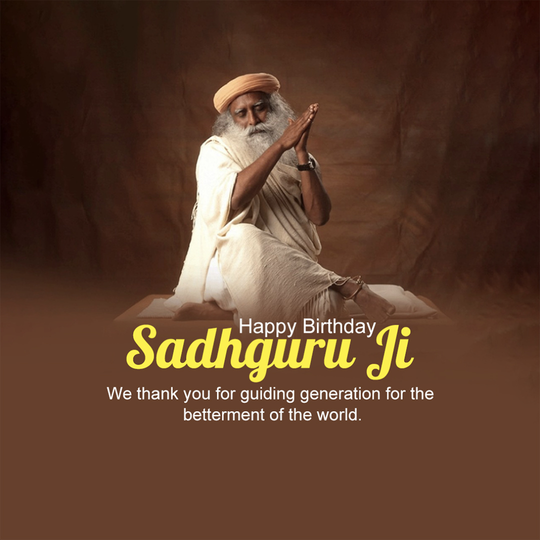 Jaggi Vasudev Birthday