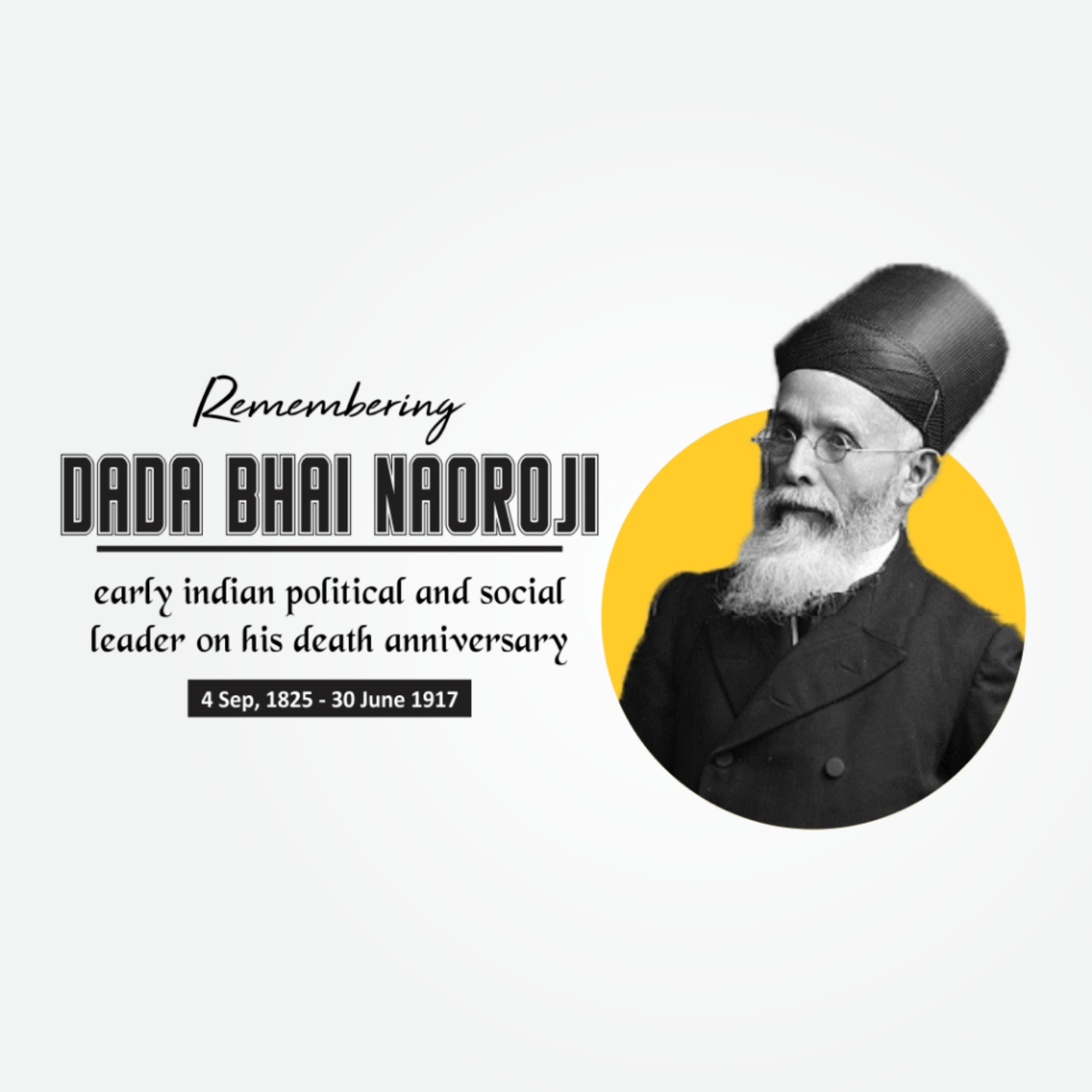 Dadabhai Navroji Birth Anniversary