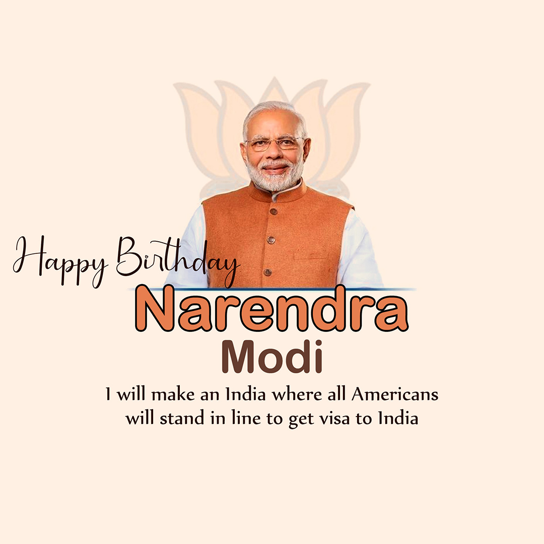 Narendra Modi Happy Birthday